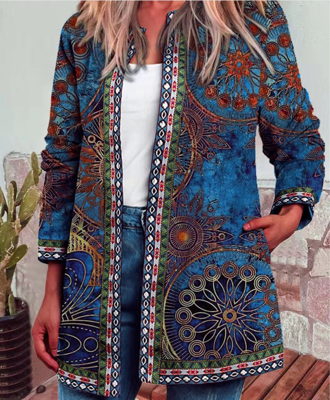 Abby - Patterned Sweater