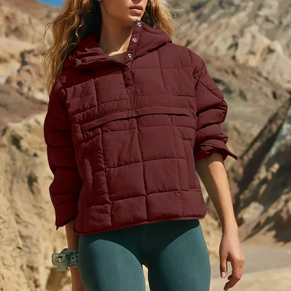 Farell™ – Oversized Hooded Pullover Jacket