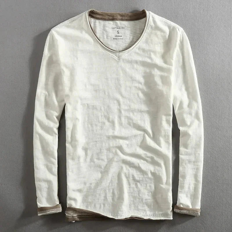 Valmont Long-Sleeve Shirt made of Cotton