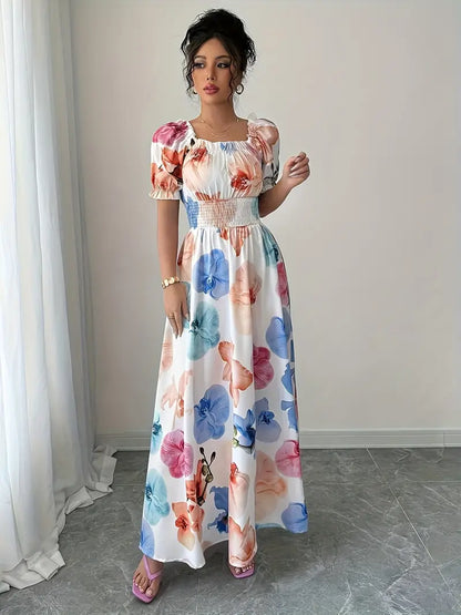 Luna - Floral Maxi Dress
