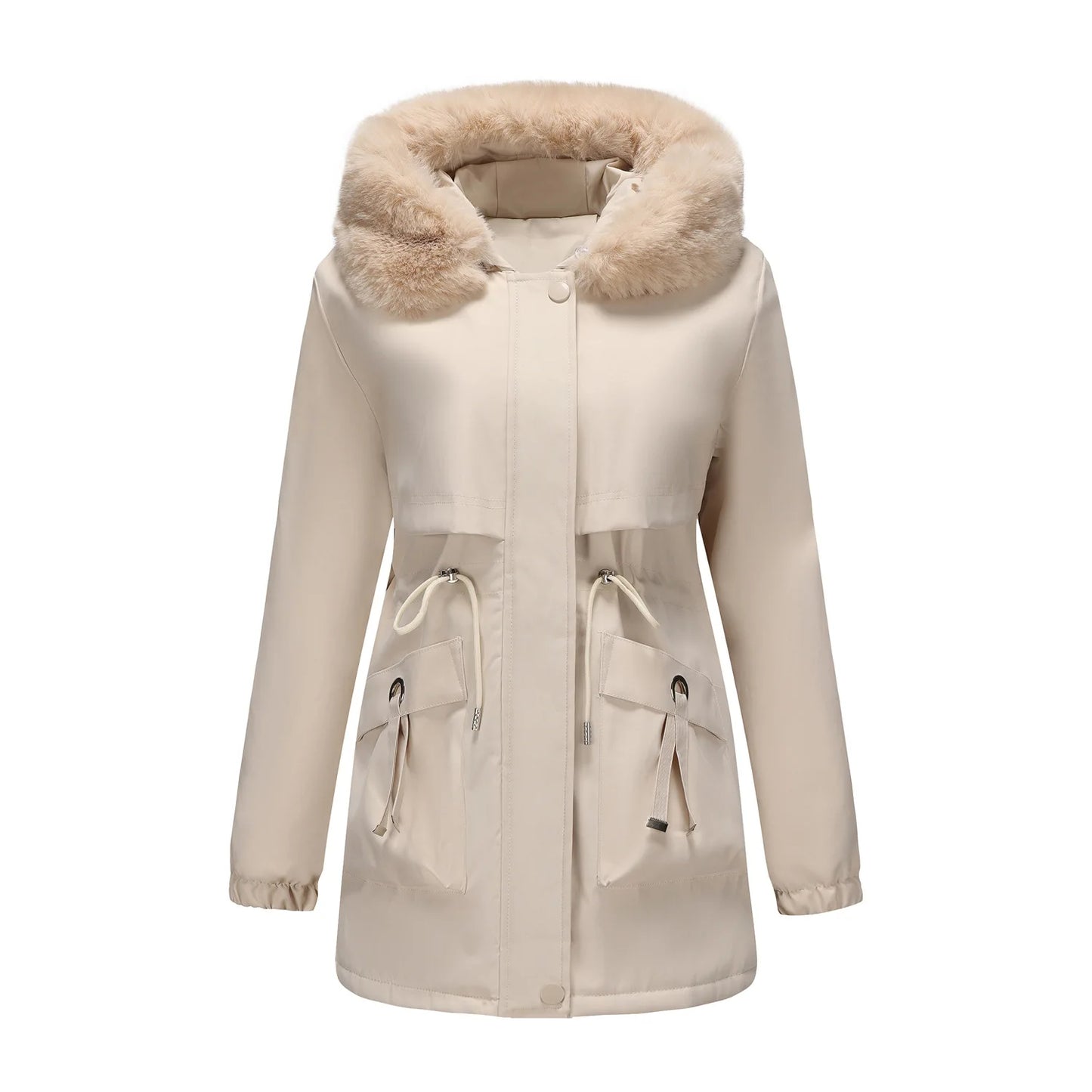 Kensington Luxe Faux Fur Parka