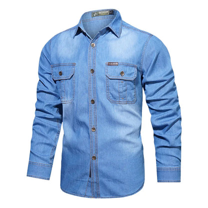 Theodor - Long Sleeve Shirt With Pocket