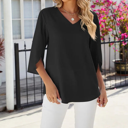 AGNES | Ruffle Charm Blouse