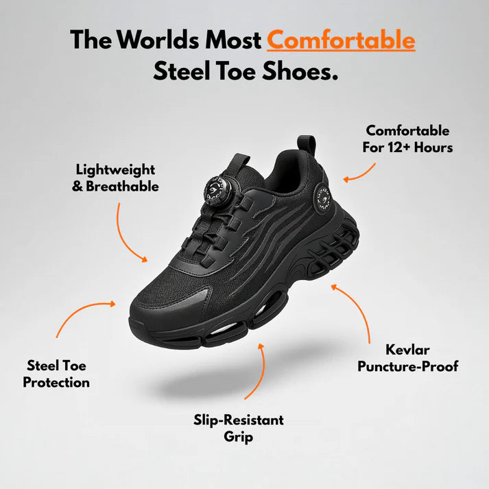 SafeStep™ - The Comfortable Steel Toe Shoes