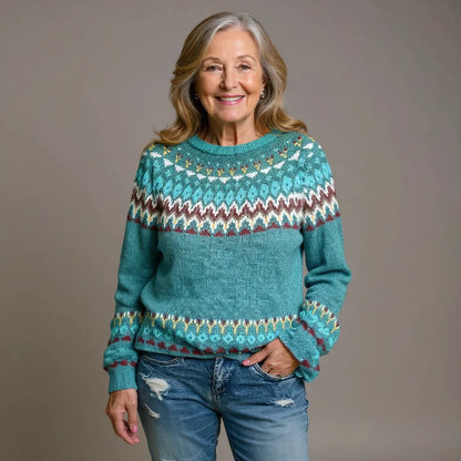 SKYE | NORDIC KNIT SWEATER