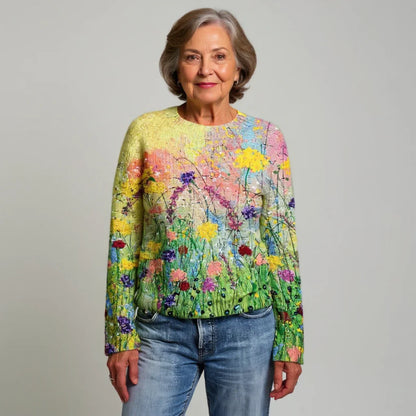 HARPER | ARTISTIC KNIT SWEATER