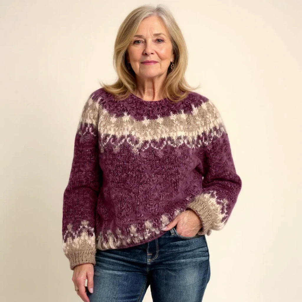 SIERRA | FUZZY KNIT SWEATER