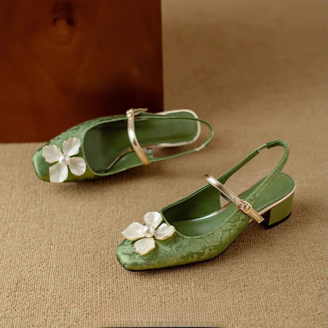Jaylene – Elegant Block Heel Pumps