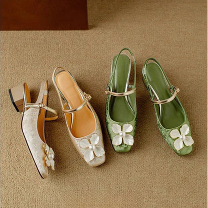 Jaylene – Elegant Block Heel Pumps