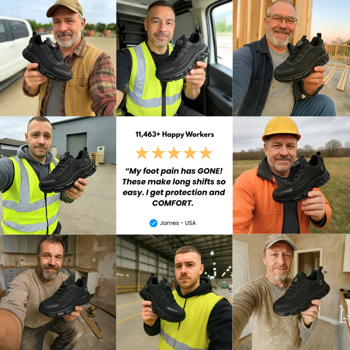 SafeStep™ - The Comfortable Steel Toe Shoes