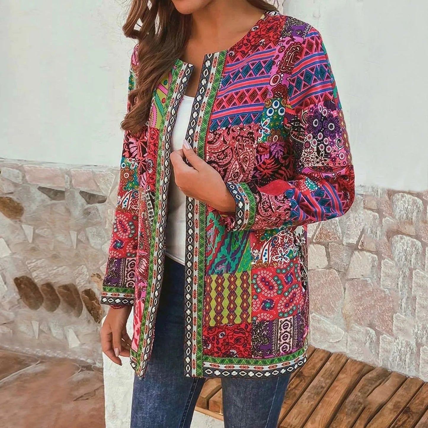 Abby - Patterned Sweater