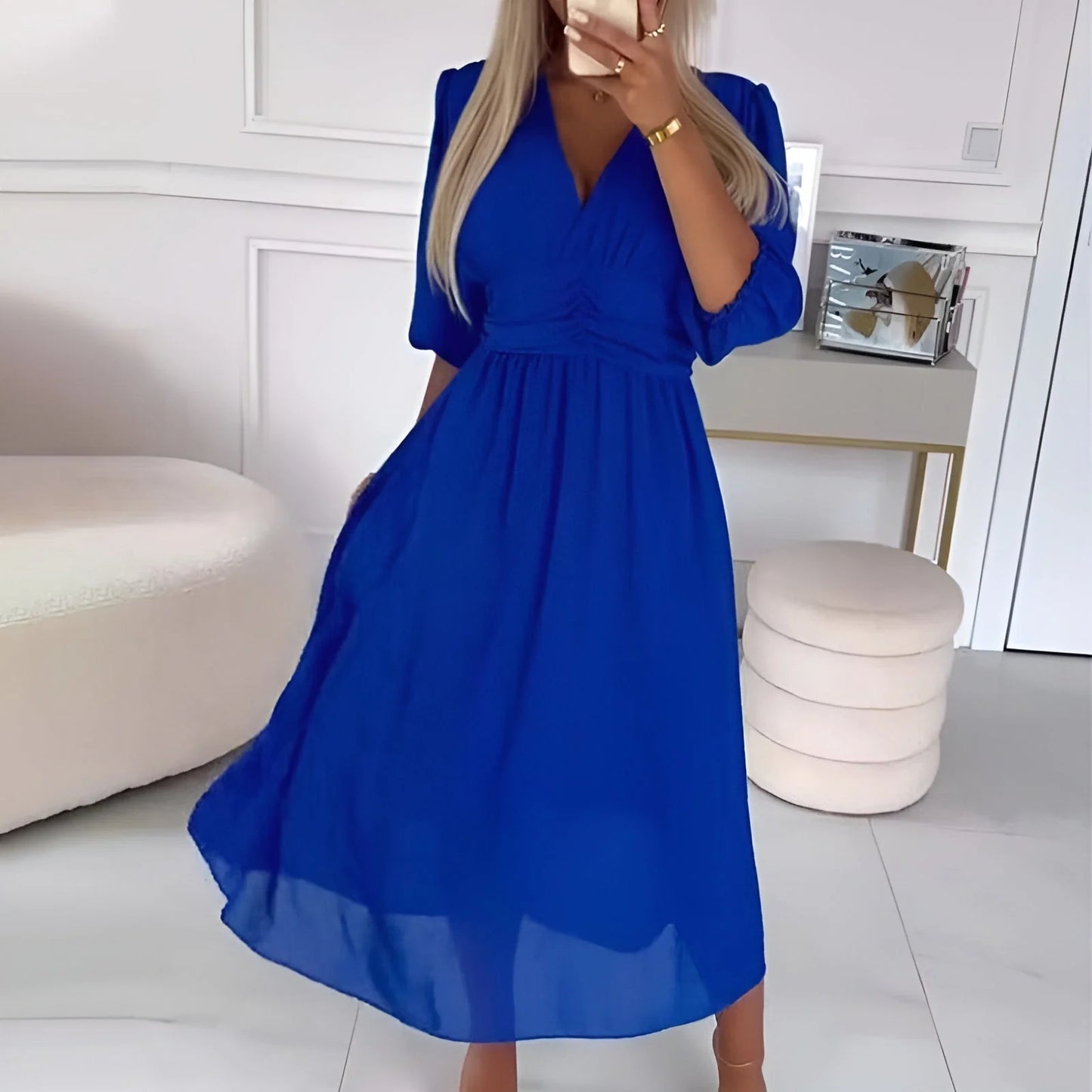 Lina – Romantic Ruffle Dress