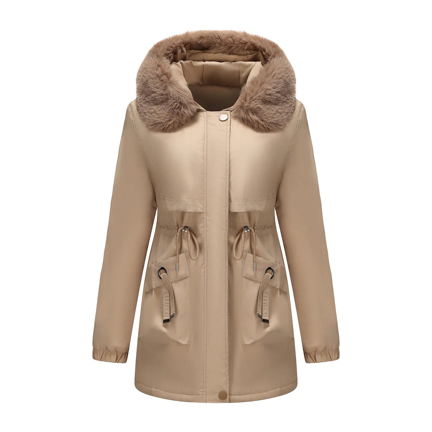 Kensington Luxe Faux Fur Parka