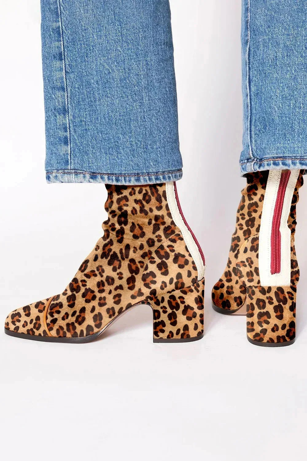 Zara Patchwork Boots