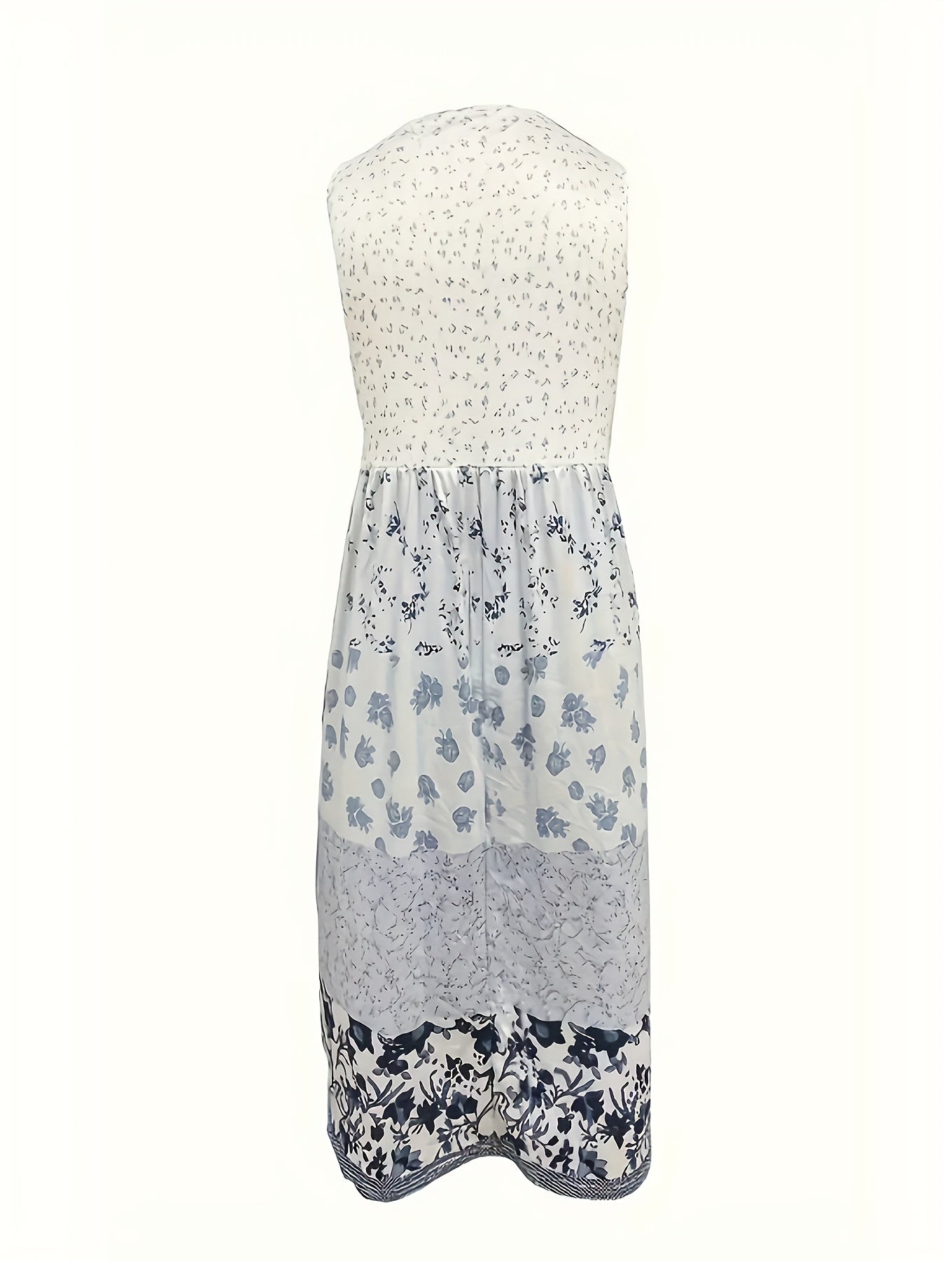 Luna - Floral Knit Boho Dress