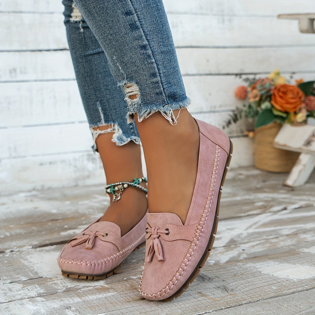 Nadine – Classic Tassel Loafers