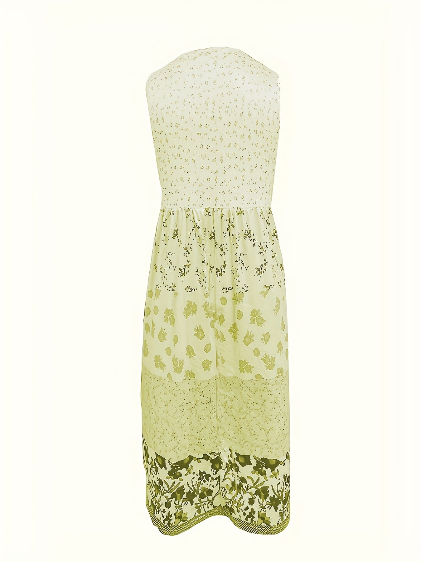 Luna - Floral Knit Boho Dress