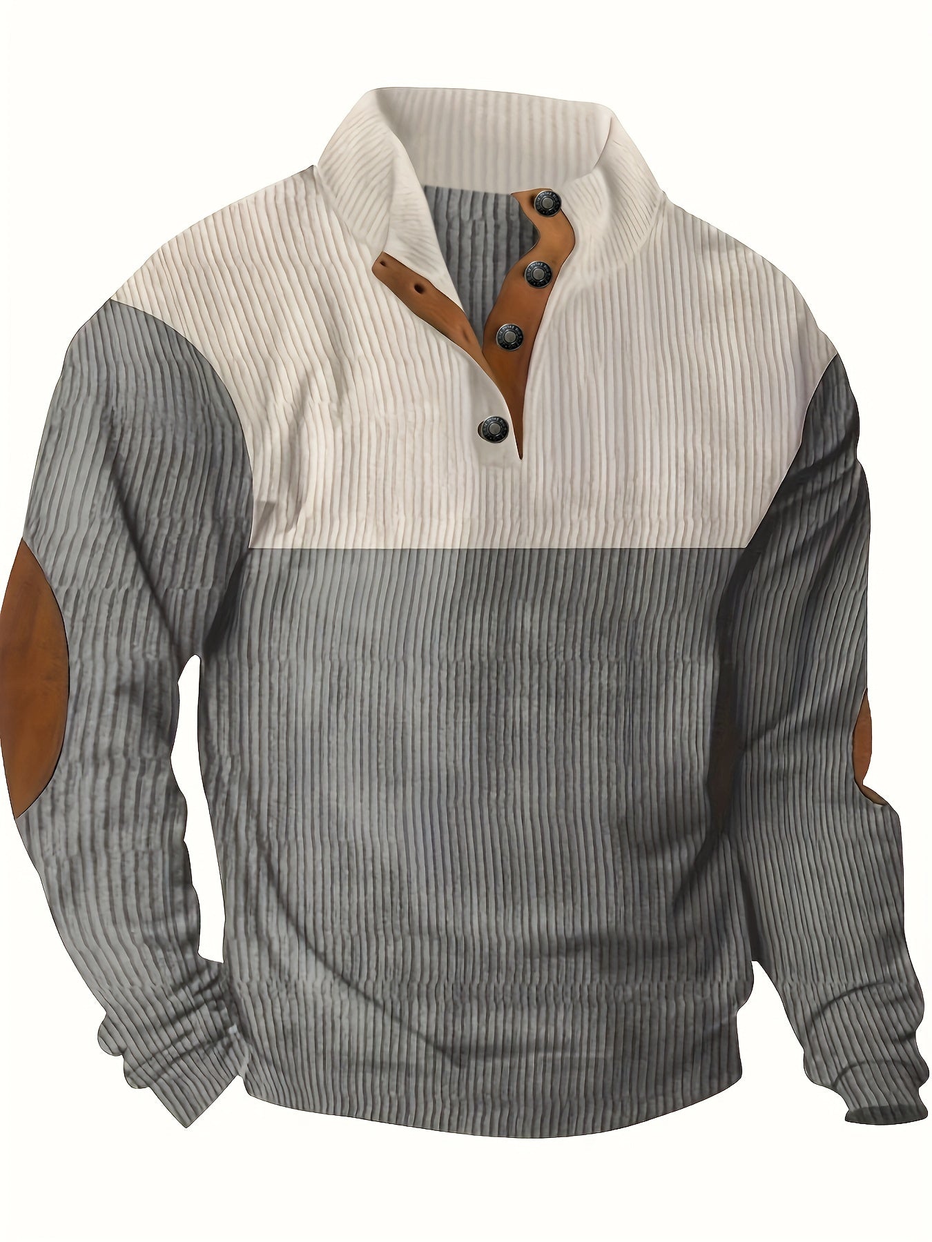 Mason - Contrast Trim Henley Shirt