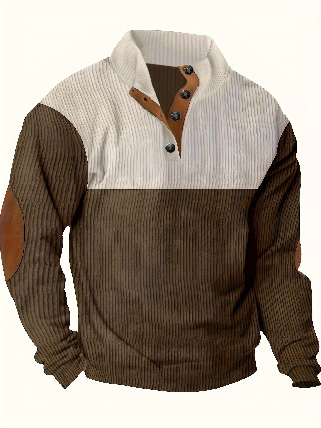 Mason - Contrast Trim Henley Shirt