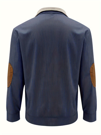 Mason - Contrast Trim Henley Shirt