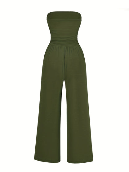 The Sahara Strapless Jumpsuit