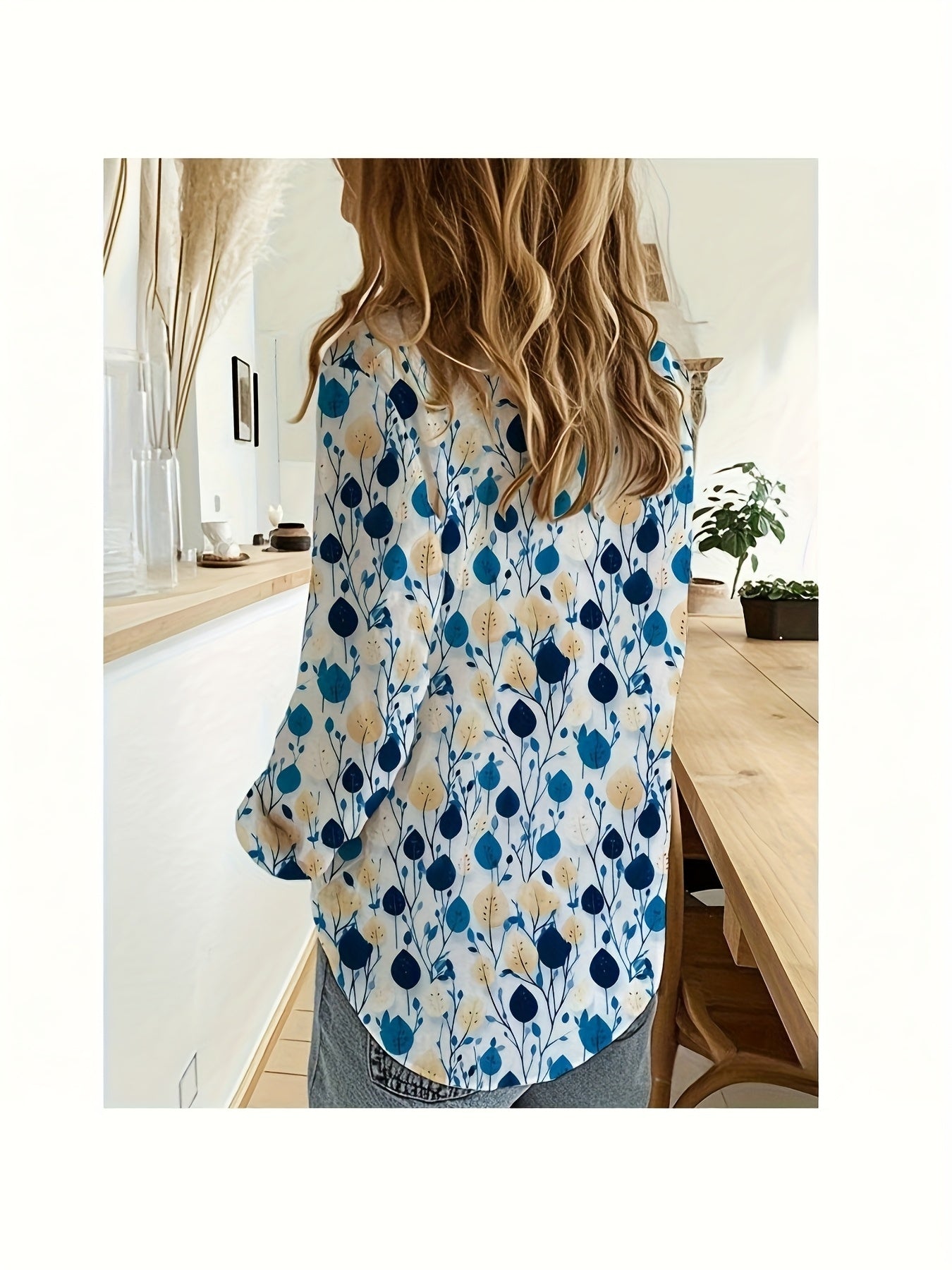 Mira - Vibrant Floral Print Blouse