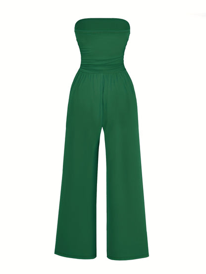 The Sahara Strapless Jumpsuit