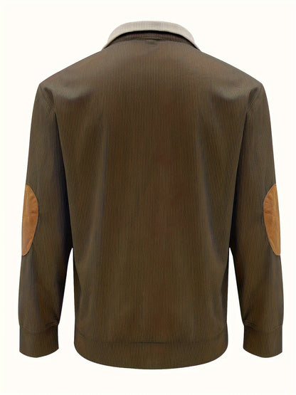 Mason - Contrast Trim Henley Shirt