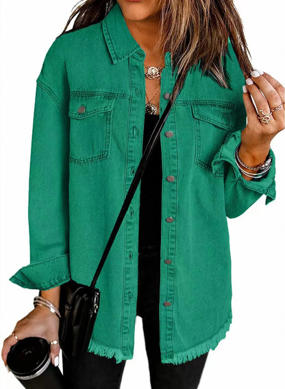 ROXANE™ - Classic Everyday Denim Jacket