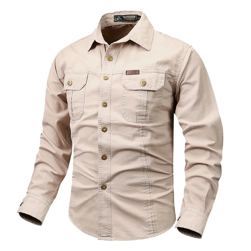 Theodor - Long Sleeve Shirt With Pocket