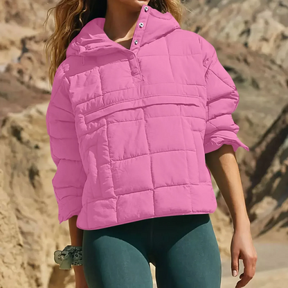 Farell™ – Oversized Hooded Pullover Jacket