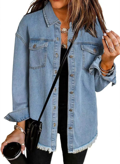 ROXANE™ - Classic Everyday Denim Jacket