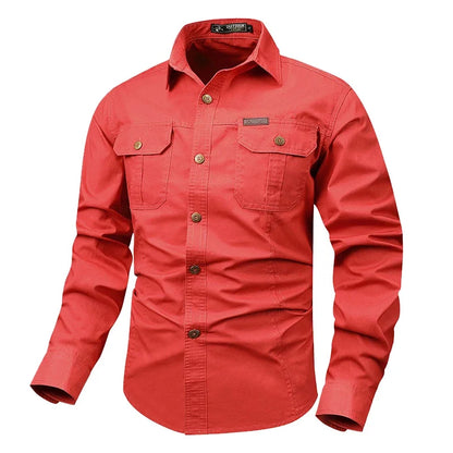 Theodor - Long Sleeve Shirt With Pocket