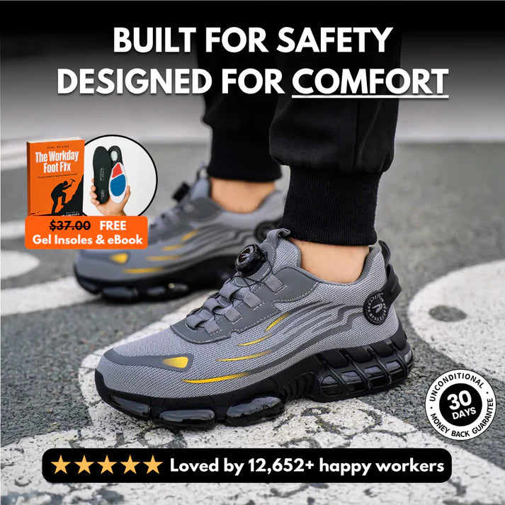 SafeStep™ - The Comfortable Steel Toe Shoes