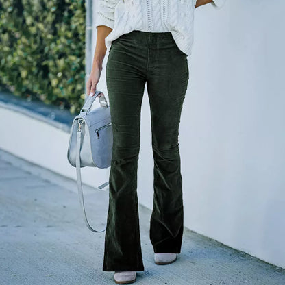 Chloe I Corduroy Flare Pants