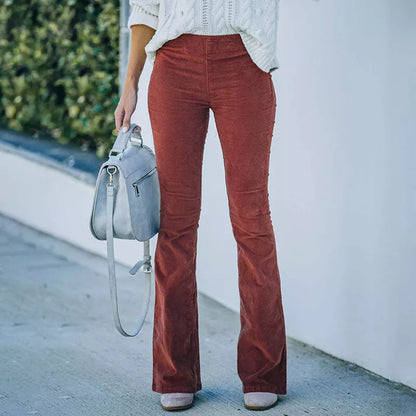 Chloe I Corduroy Flare Pants