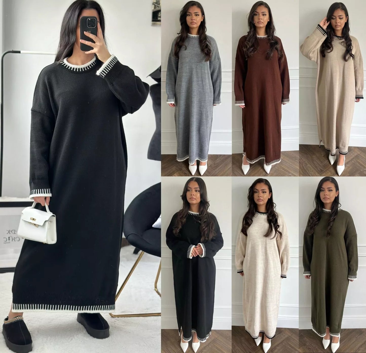 The LushLoom Knit Maxi Dress