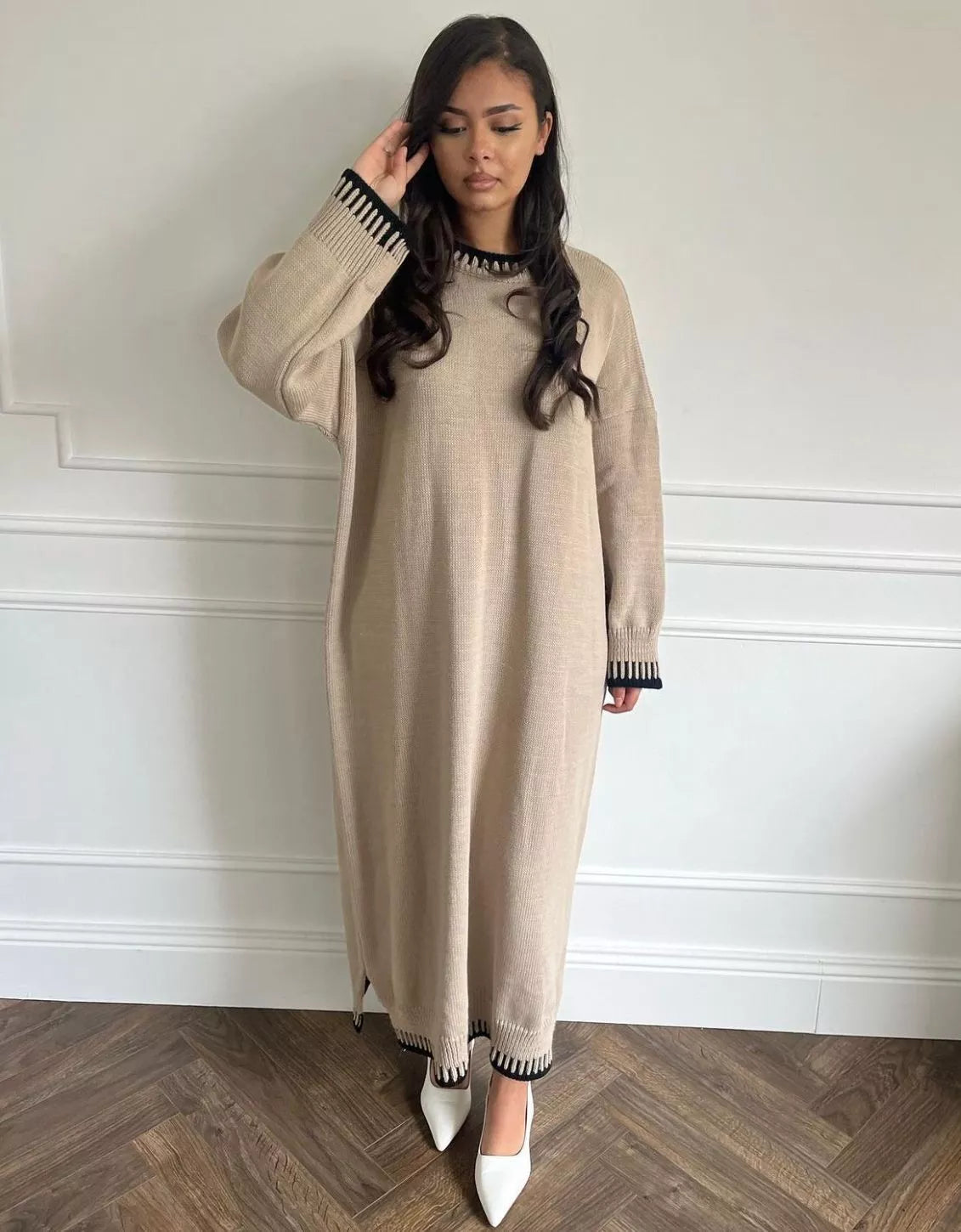 The LushLoom Knit Maxi Dress