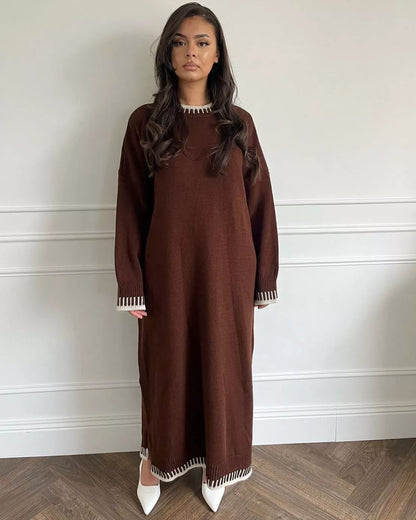 The LushLoom Knit Maxi Dress