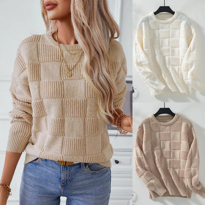 The CheckerChic Knit Sweater