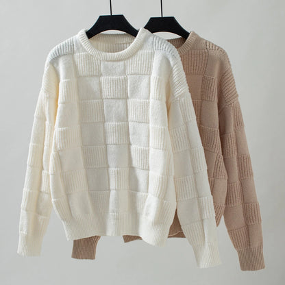 The CheckerChic Knit Sweater