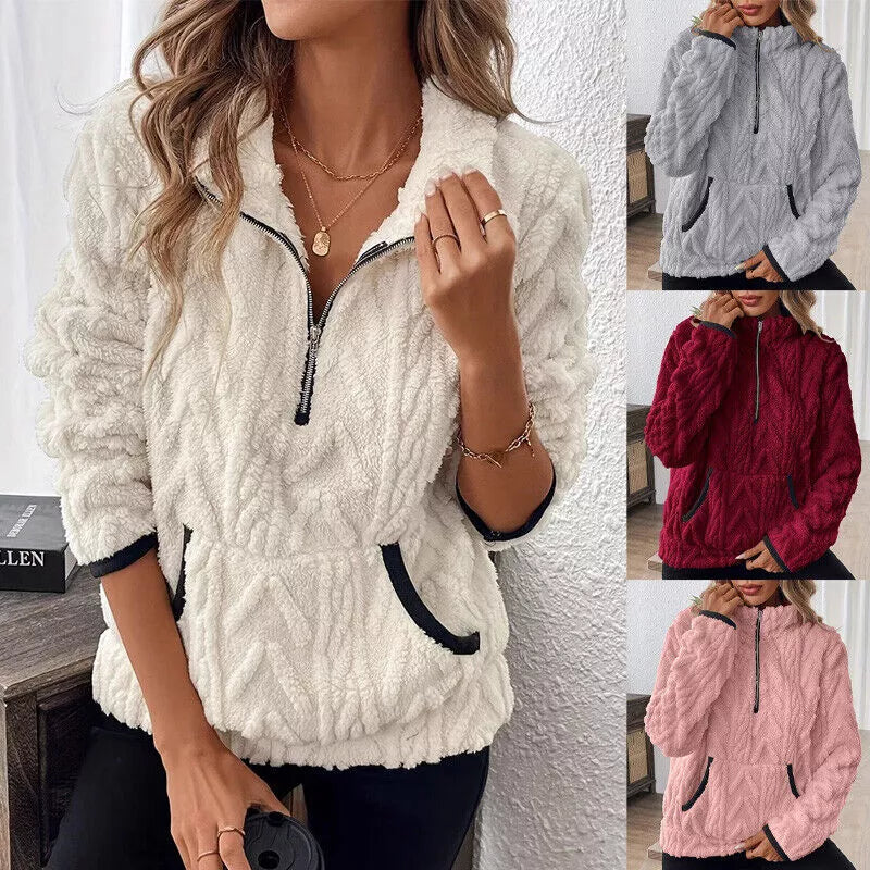 Lyenne | Soft Touch Plush Sweatshirt