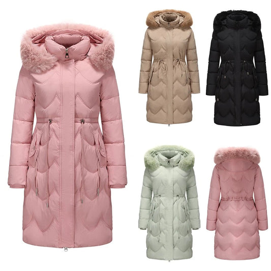 The Windsor Faux Fur Quilted Coat