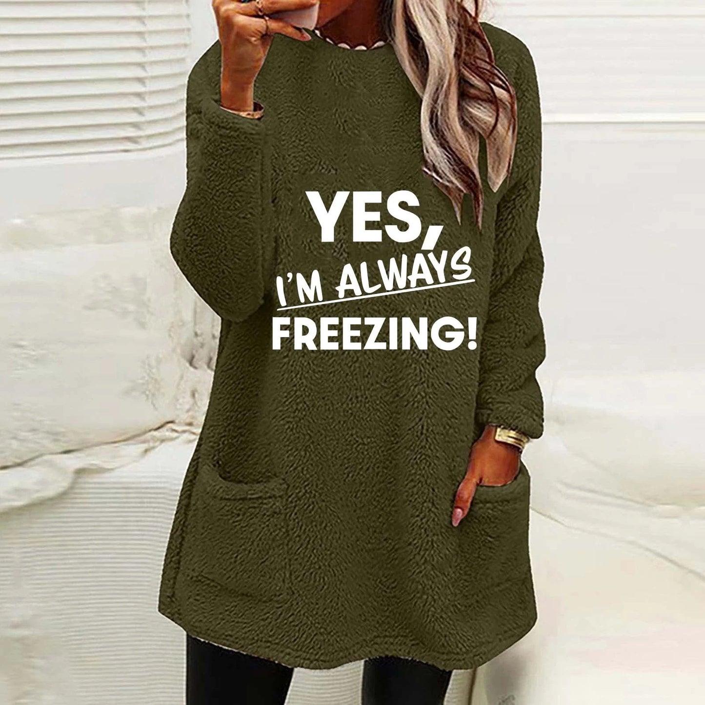 Arctic Embrace Fleece Hoodie