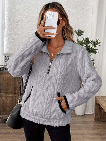 Lyenne | Soft Touch Plush Sweatshirt