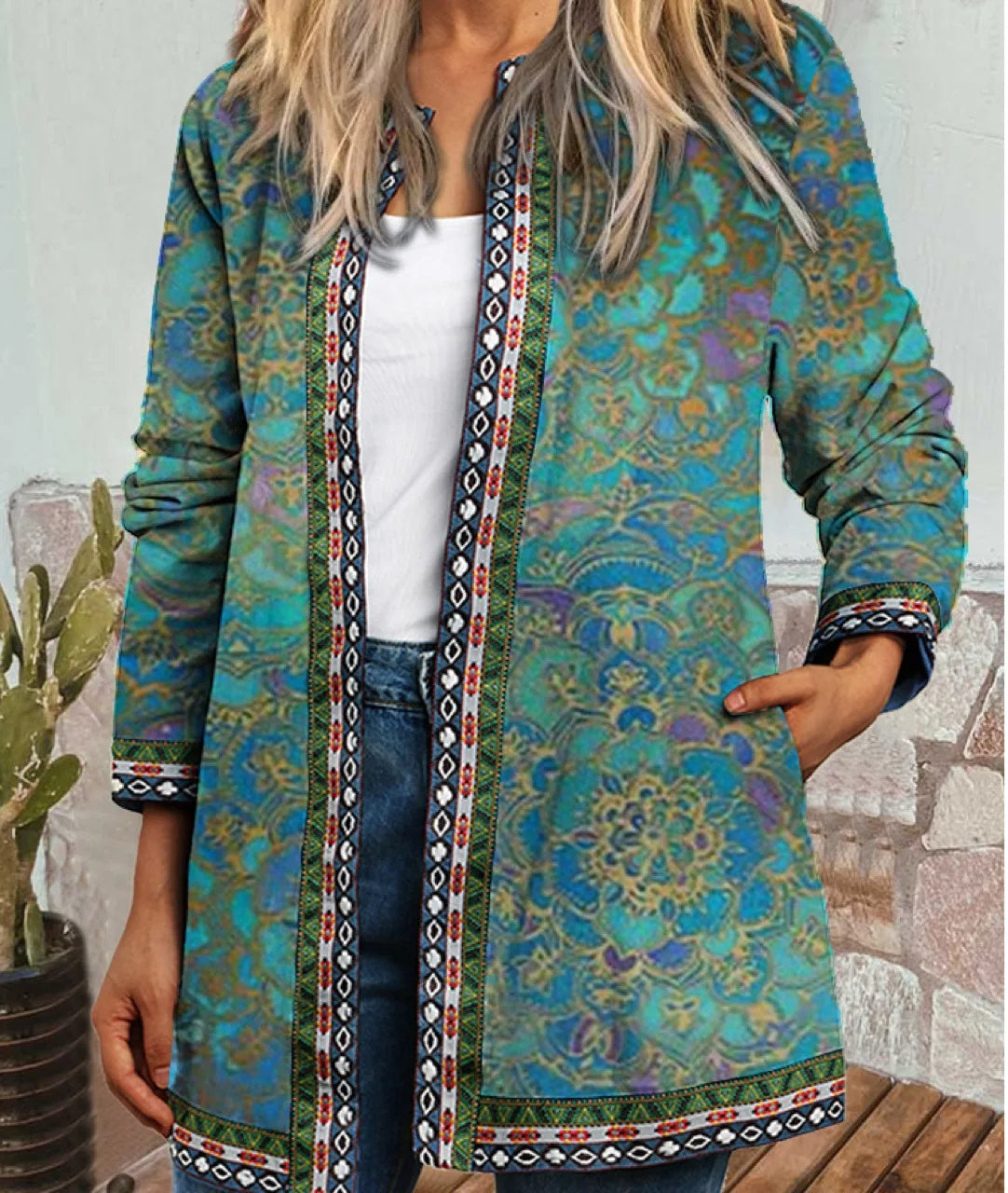 Abby - Patterned Sweater